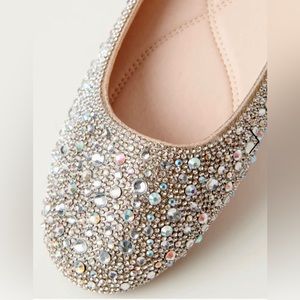 💎Unique Vintage “Disney Collection” Crystal Rhinestone Flats 💎